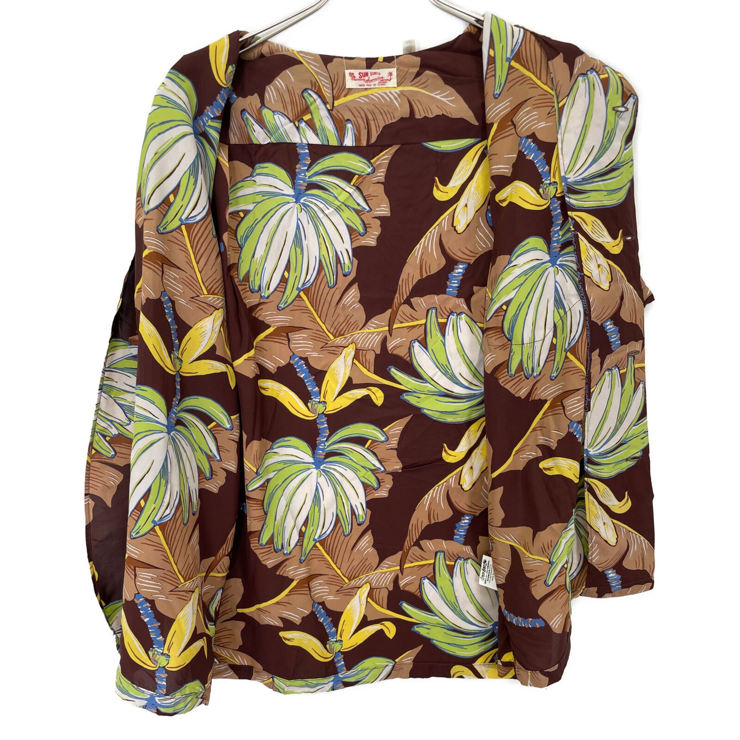 SUN SURF サンサーフ SS36432 RAYON S/S Mai'a S/Sｱﾛﾊｼｬﾂ トップス L