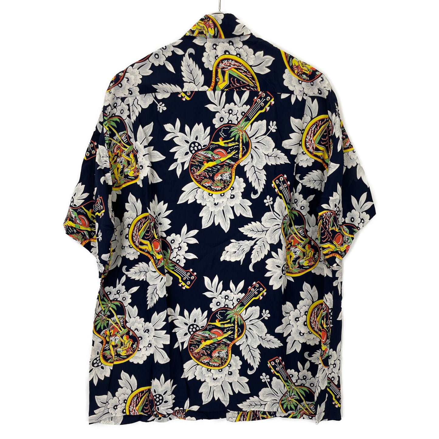 SUN SURF サンサーフ SS38029 RAYON S/S UKULELE MELODY トップス L