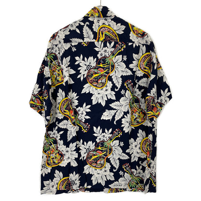 SUN SURF サンサーフ SS38029 RAYON S/S UKULELE MELODY トップス L
