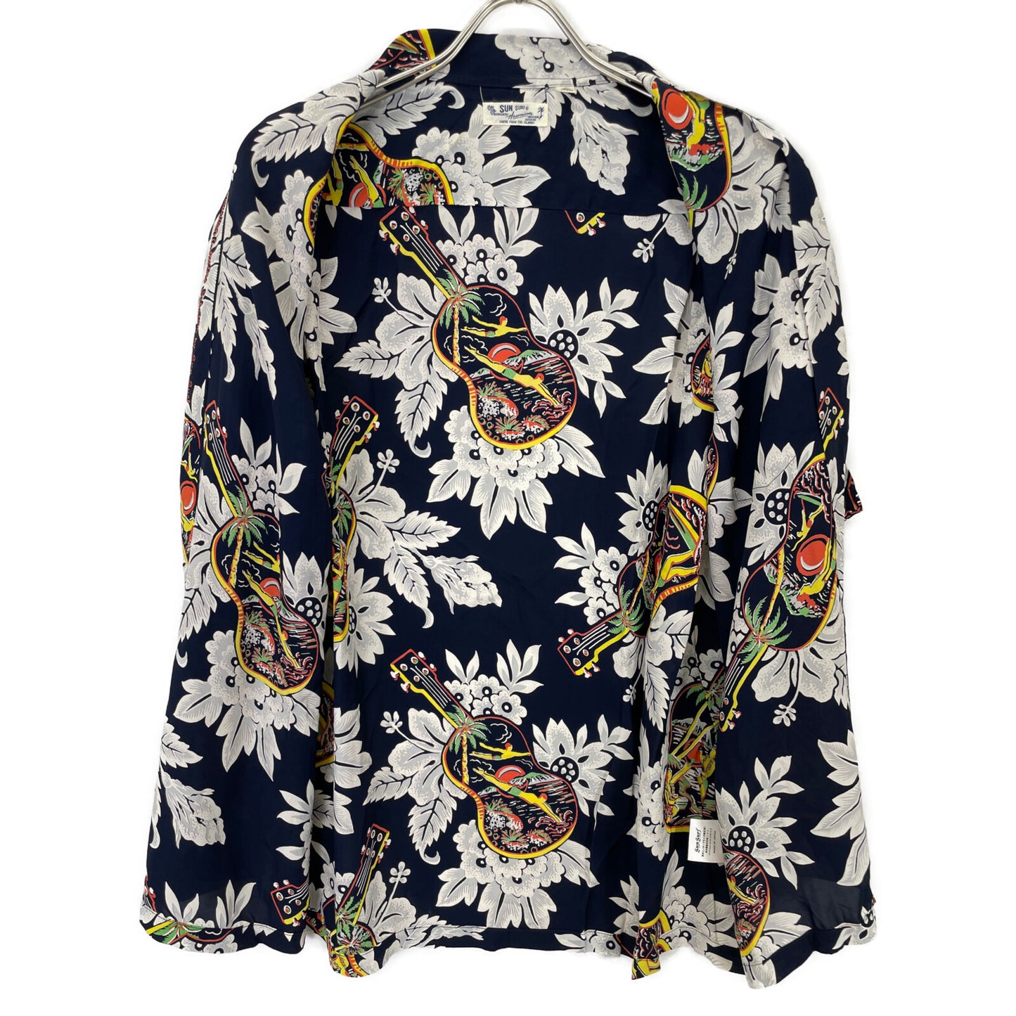 SUN SURF サンサーフ SS38029 RAYON S/S UKULELE MELODY トップス L