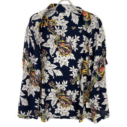 SUN SURF サンサーフ SS38029 RAYON S/S UKULELE MELODY トップス L