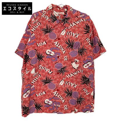 SUN SURF サンサーフ SS34445 RAYON S/S LOCAL PINEAPPLE トップス L