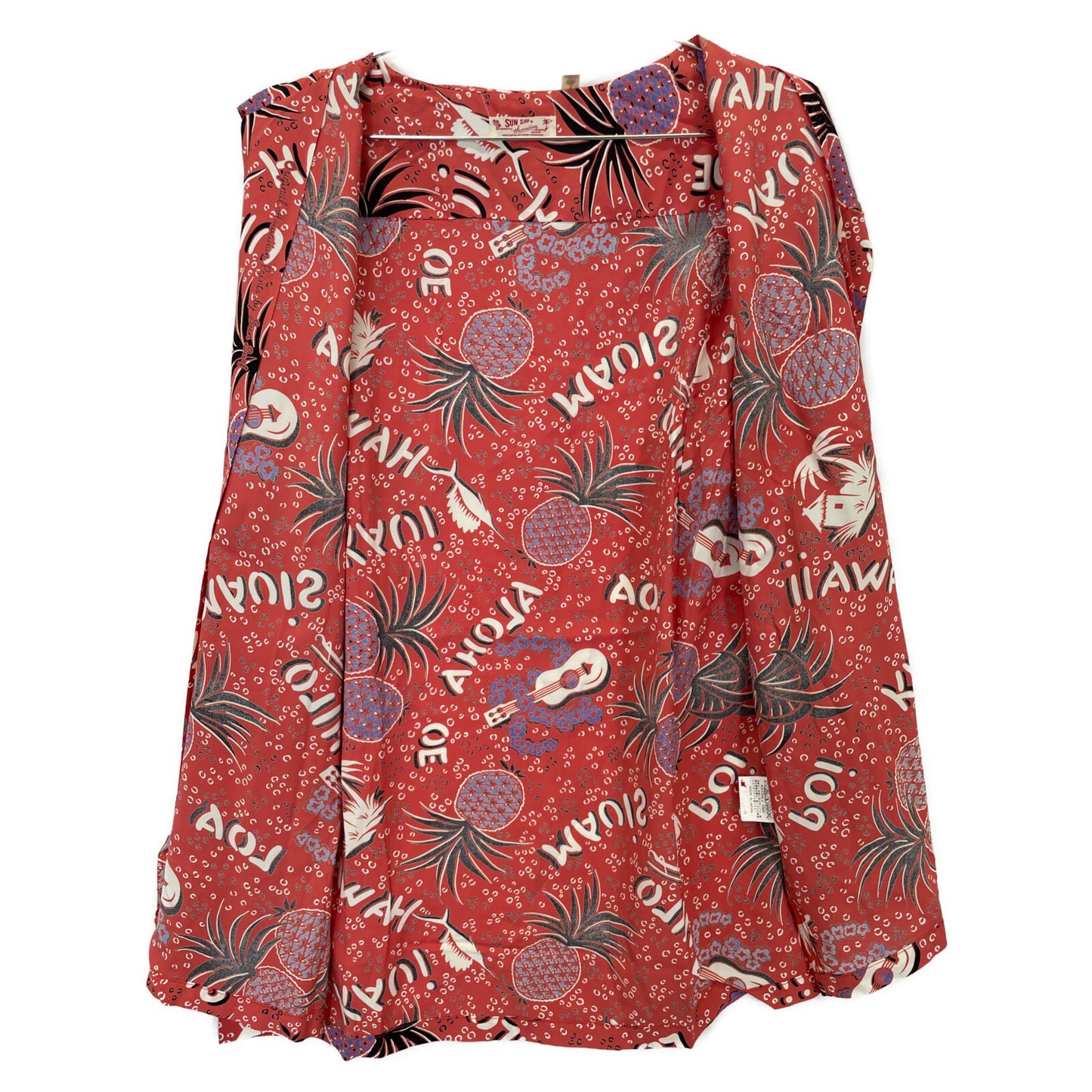 SUN SURF サンサーフ SS34445 RAYON S/S LOCAL PINEAPPLE トップス L