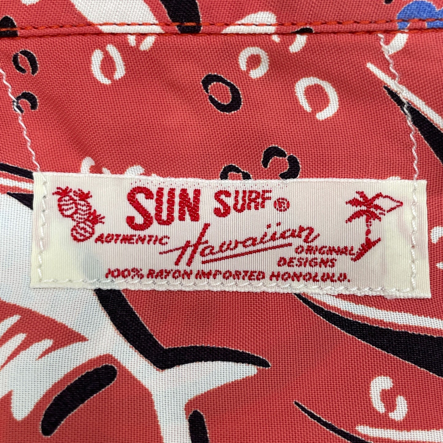 SUN SURF サンサーフ SS34445 RAYON S/S LOCAL PINEAPPLE トップス L