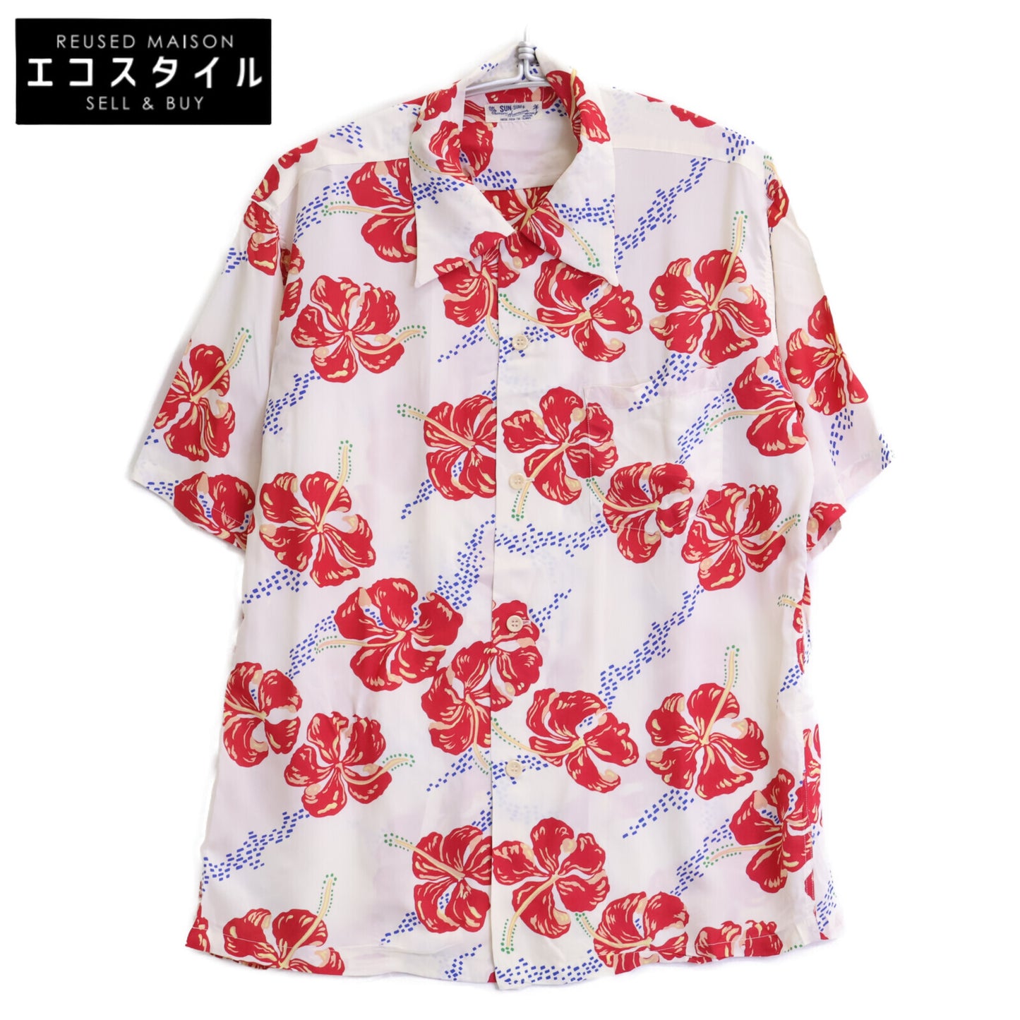 SUN SURF サンサーフ SS37136 HIBISCUS トップス L