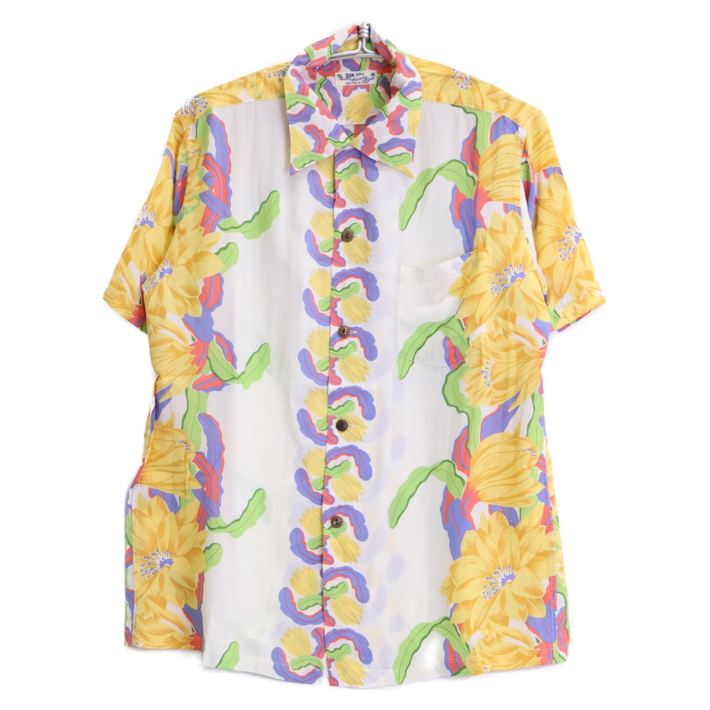 SUN SURF サンサーフ SS33876 NIGHT BLOOMING CEREUS BORDER トップス L