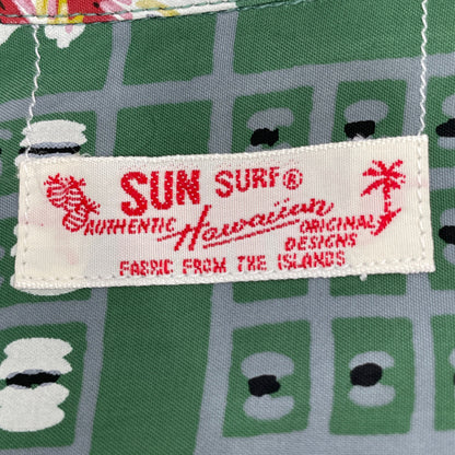SUN SURF サンサーフ SS37459 COCONUT TREE SQUARES トップス L