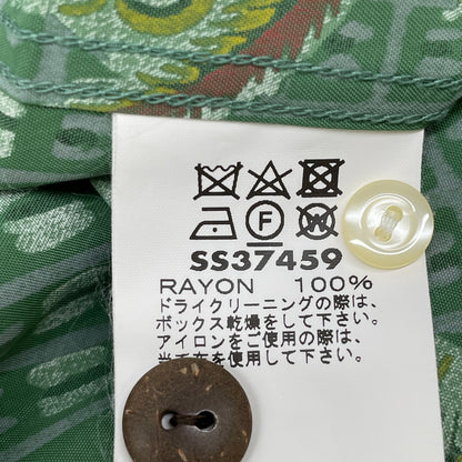 SUN SURF サンサーフ SS37459 COCONUT TREE SQUARES トップス L