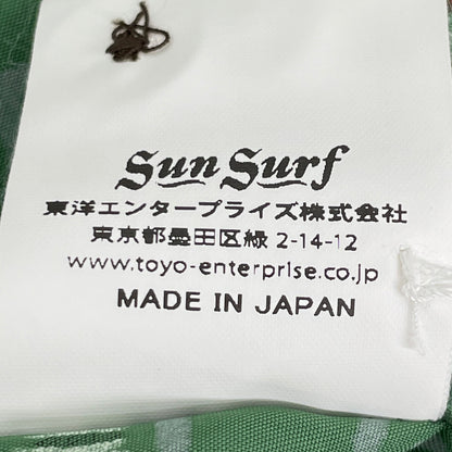 SUN SURF サンサーフ SS37459 COCONUT TREE SQUARES トップス L