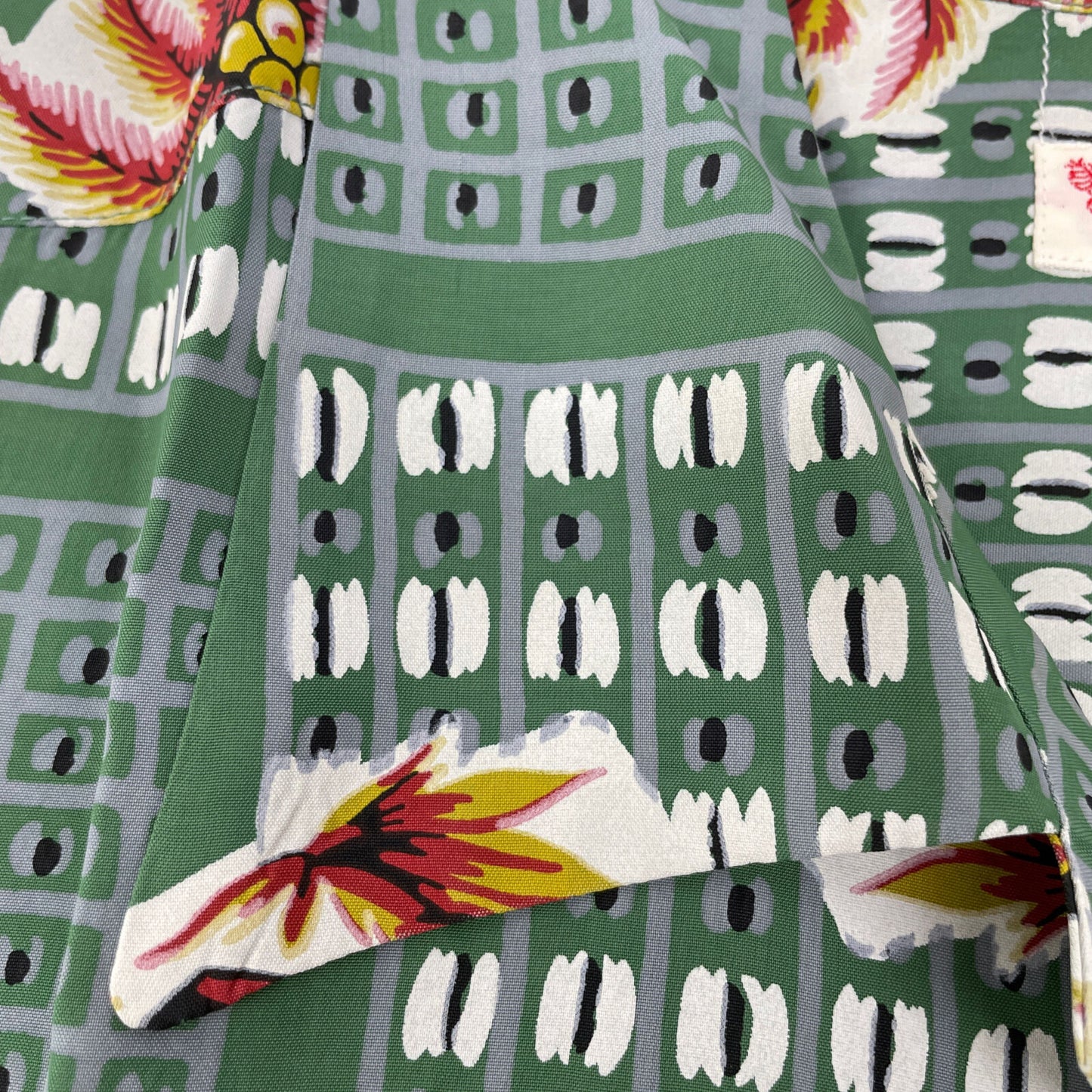 SUN SURF サンサーフ SS37459 COCONUT TREE SQUARES トップス L