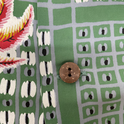 SUN SURF サンサーフ SS37459 COCONUT TREE SQUARES トップス L