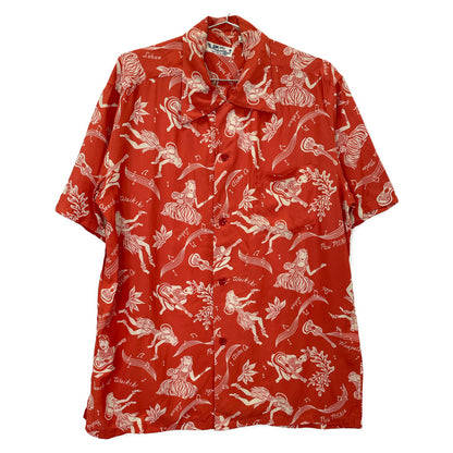 SUN SURF サンサーフ SS35656 HAPA HAOLE HULA トップス L