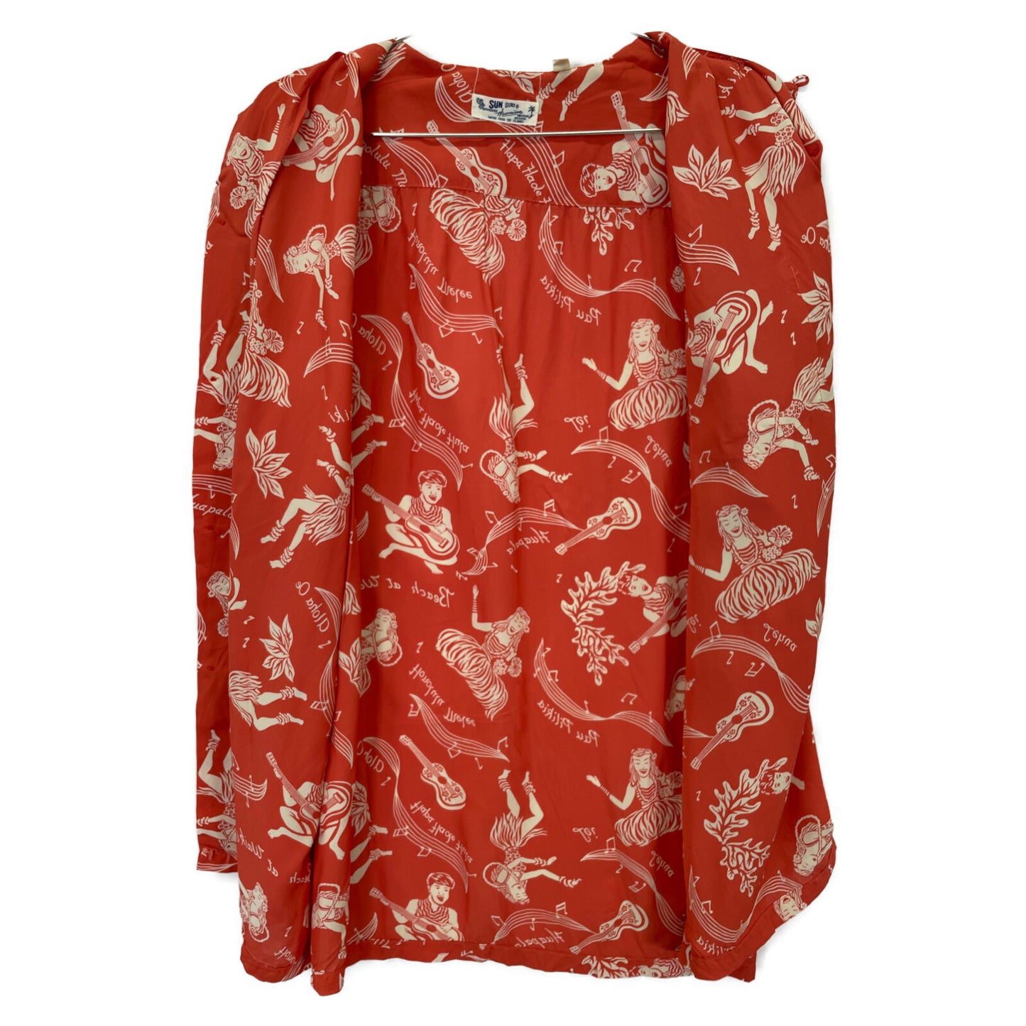 SUN SURF サンサーフ SS35656 HAPA HAOLE HULA トップス L