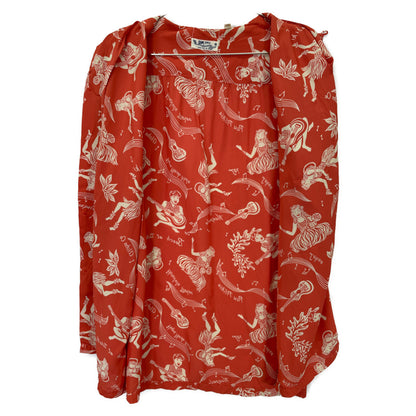 SUN SURF サンサーフ SS35656 HAPA HAOLE HULA トップス L