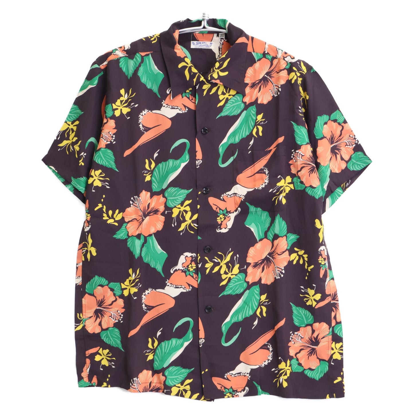 SUN SURF サンサーフ SS34450 HIBISCUS LADY トップス L