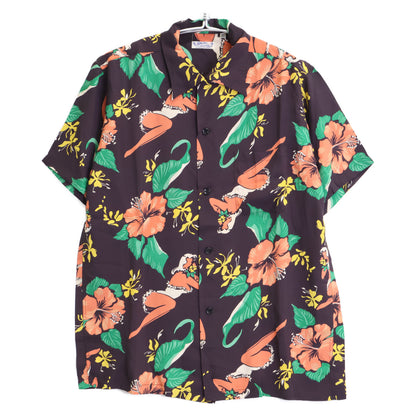 SUN SURF サンサーフ SS34450 HIBISCUS LADY トップス L