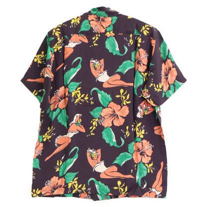 SUN SURF サンサーフ SS34450 HIBISCUS LADY トップス L