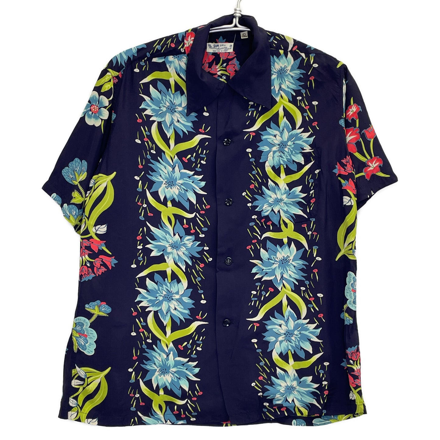 SUN SURF サンサーフ SS35326 TROPICAL FLOWER BORDER トップス L