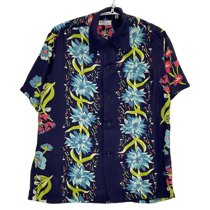 SUN SURF サンサーフ SS35326 TROPICAL FLOWER BORDER トップス L