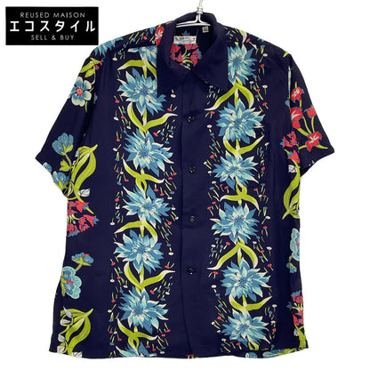 SUN SURF サンサーフ SS35326 TROPICAL FLOWER BORDER トップス L