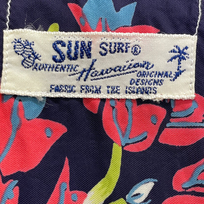 SUN SURF サンサーフ SS35326 TROPICAL FLOWER BORDER トップス L