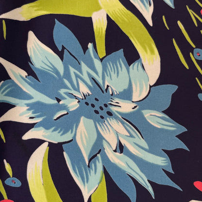 SUN SURF サンサーフ SS35326 TROPICAL FLOWER BORDER トップス L