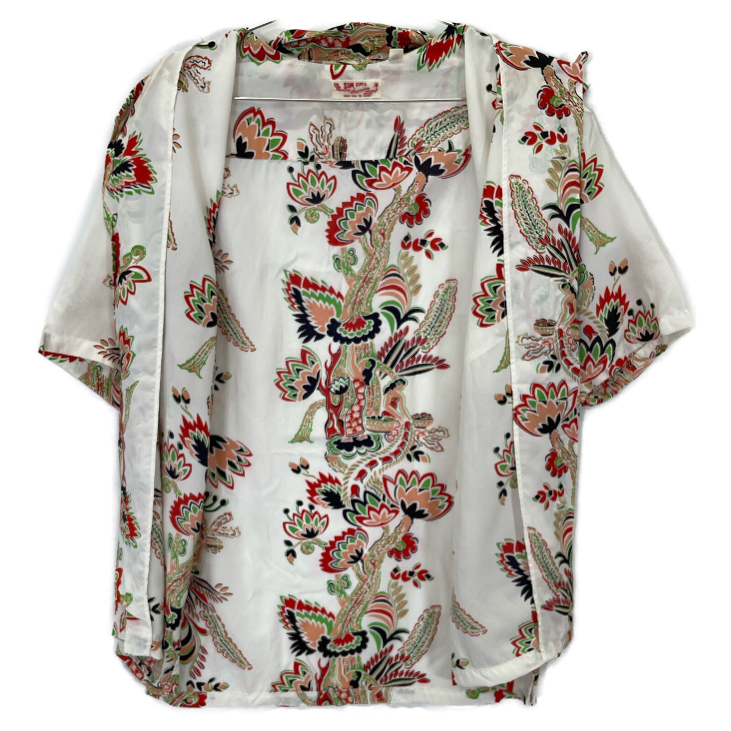 SUN SURF サンサーフ SS37150 MOHALA LADY BORDER トップス L