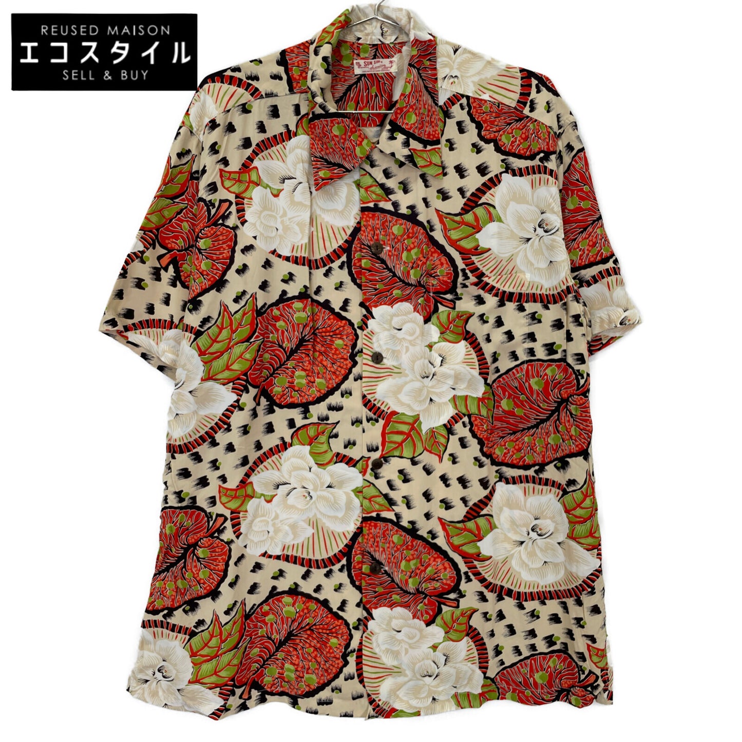 SUN SURF サンサーフ SS34451 CAPE JASMINE トップス L