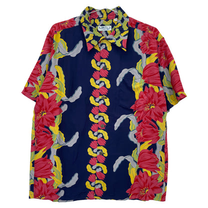 SUN SURF サンサーフ SS33876 NIGHT BLOOMING CEREUS BORDER トップス L