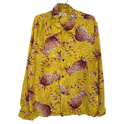 SUN SURF サンサーフ SS37142LS PINEAPPLE ISLAND トップス L