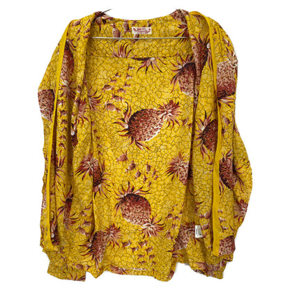 SUN SURF サンサーフ SS37142LS PINEAPPLE ISLAND トップス L