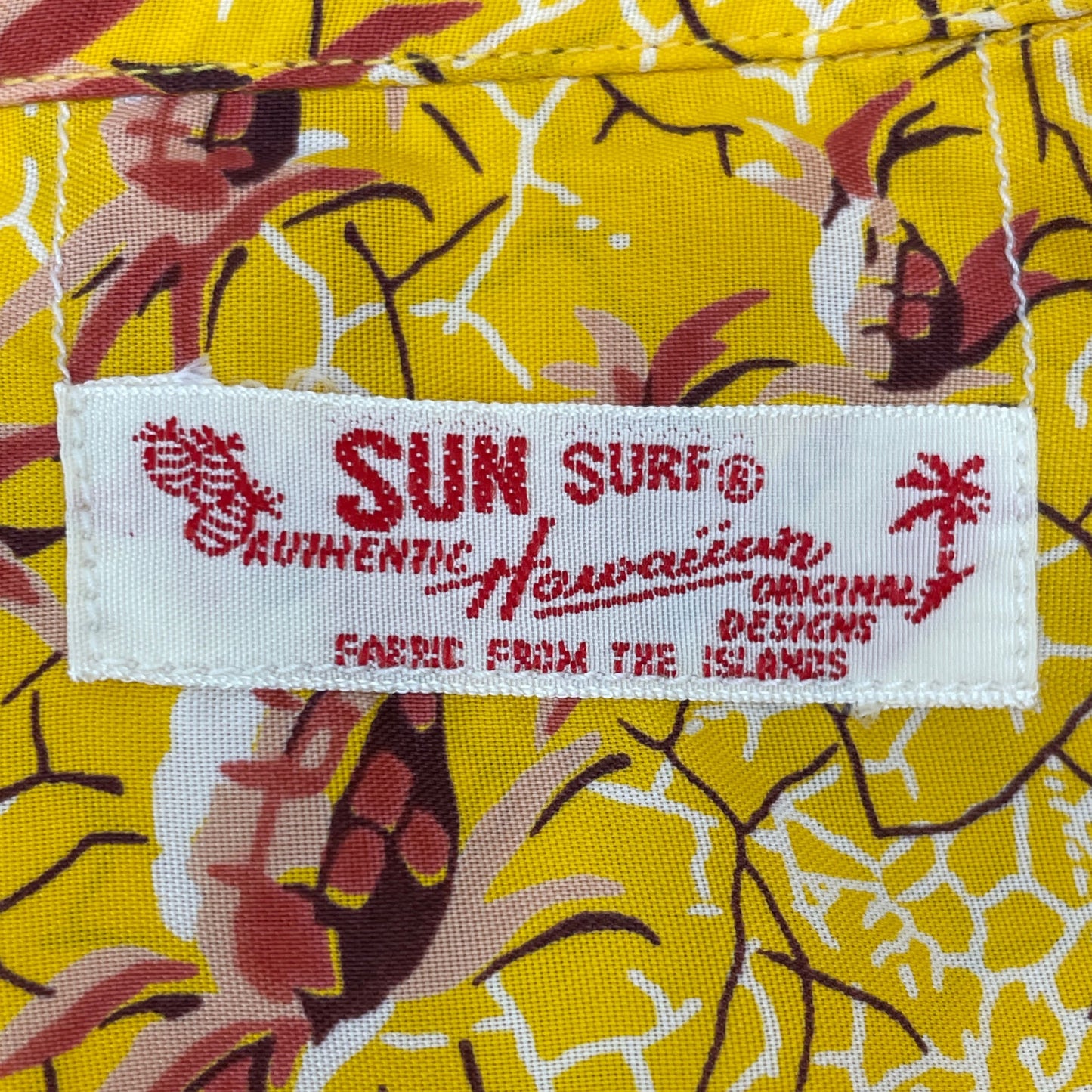 SUN SURF サンサーフ SS37142LS PINEAPPLE ISLAND トップス L