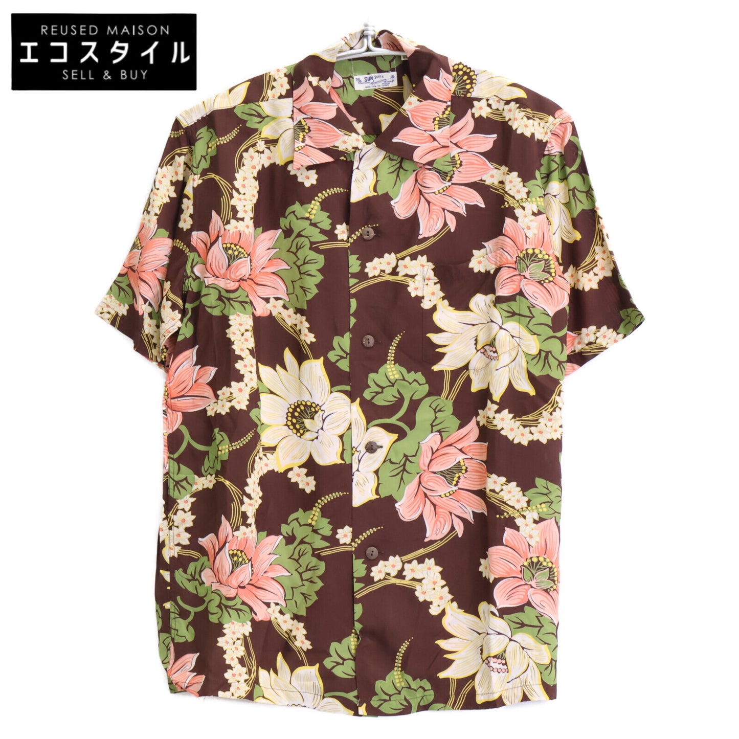 SUN SURF サンサーフ SS35667 PARADISE FLOWERS トップス L