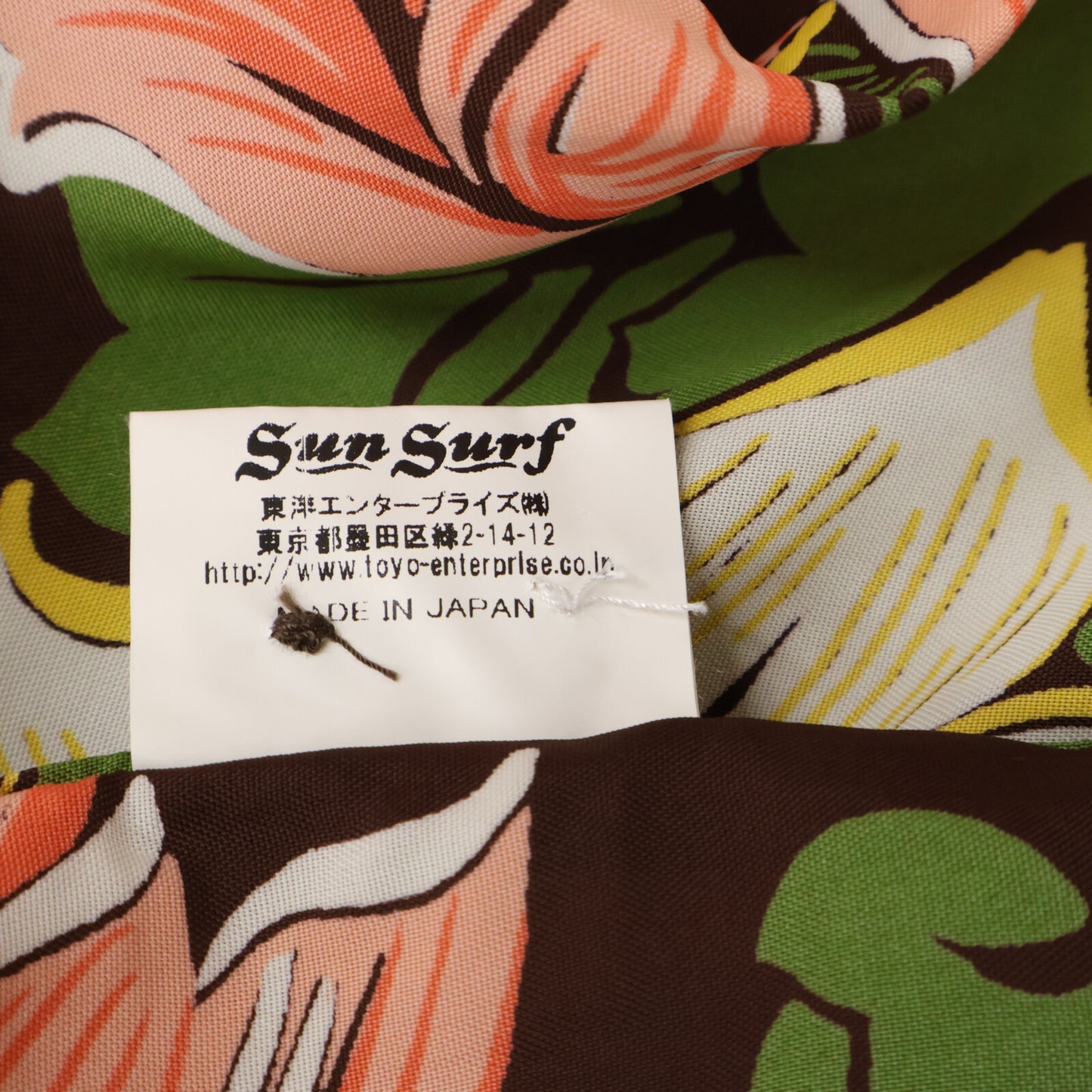 SUN SURF サンサーフ SS35667 PARADISE FLOWERS トップス L