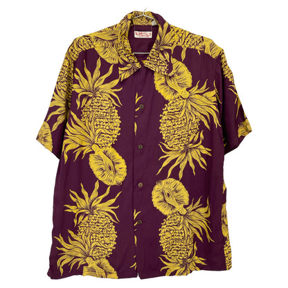 SUN SURF サンサーフ SS35651 PINEAPPLE BORDER トップス L