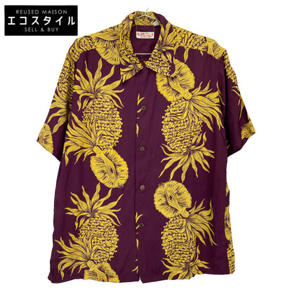 SUN SURF サンサーフ SS35651 PINEAPPLE BORDER トップス L