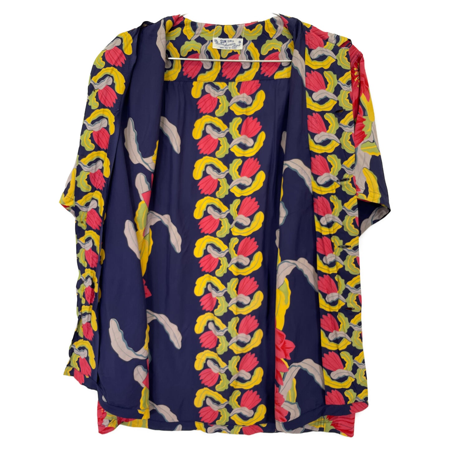 SUN SURF サンサーフ SS33876 NIGHT BLOOMING CEREUS BORDER トップス L