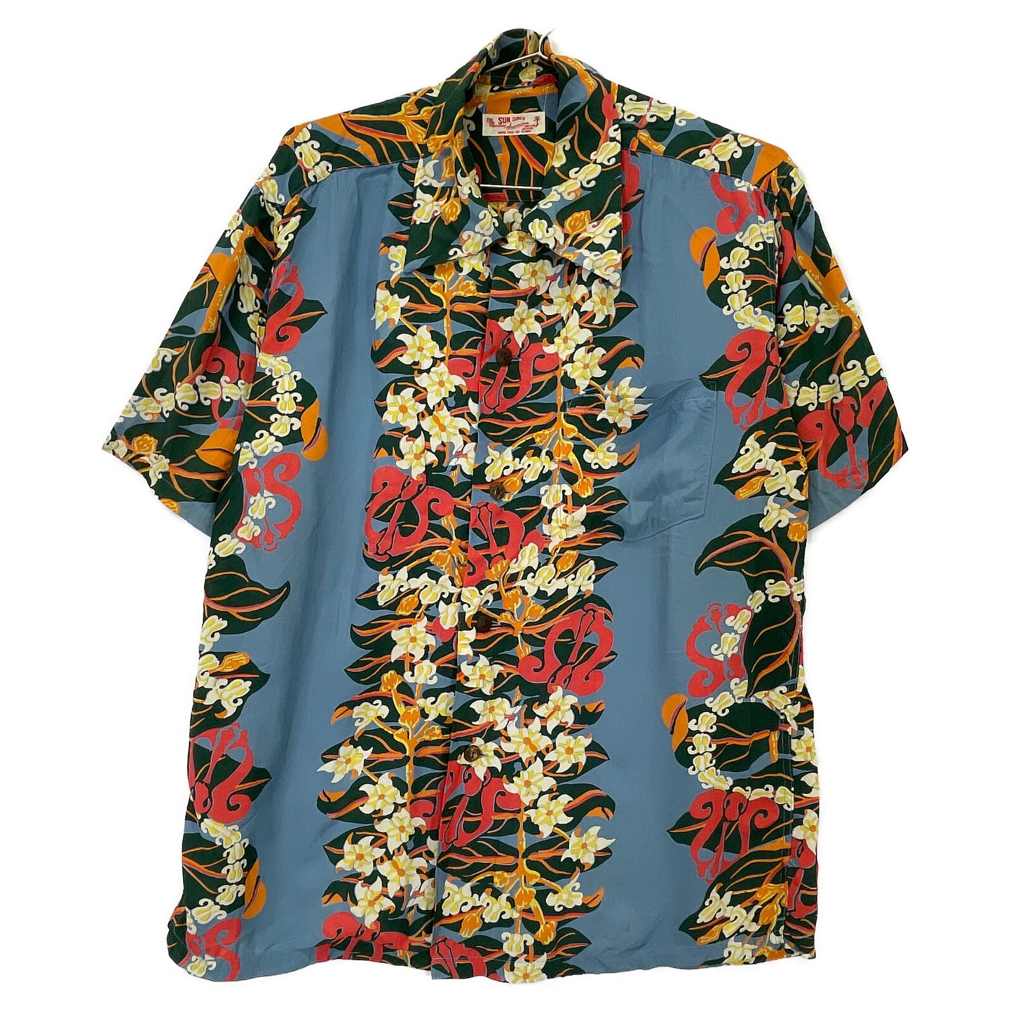 SUN SURF サンサーフ SS34858 CROWN FLOWER トップス L