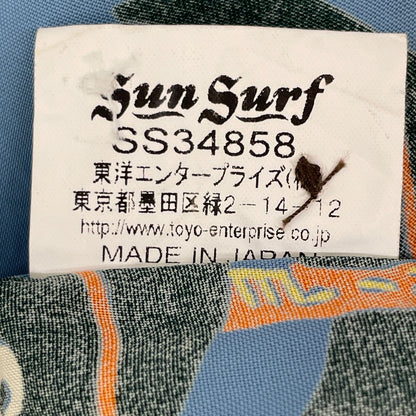 SUN SURF サンサーフ SS34858 CROWN FLOWER トップス L
