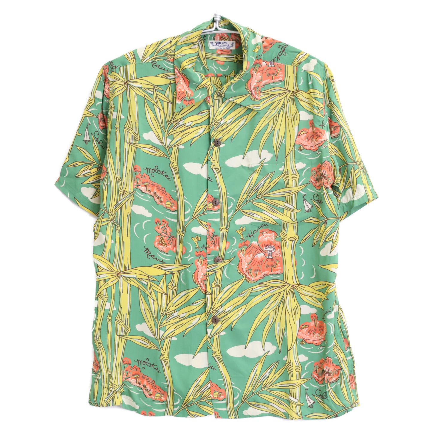 SUN SURF サンサーフ SS35669 BAMBOO ISLAND トップス L