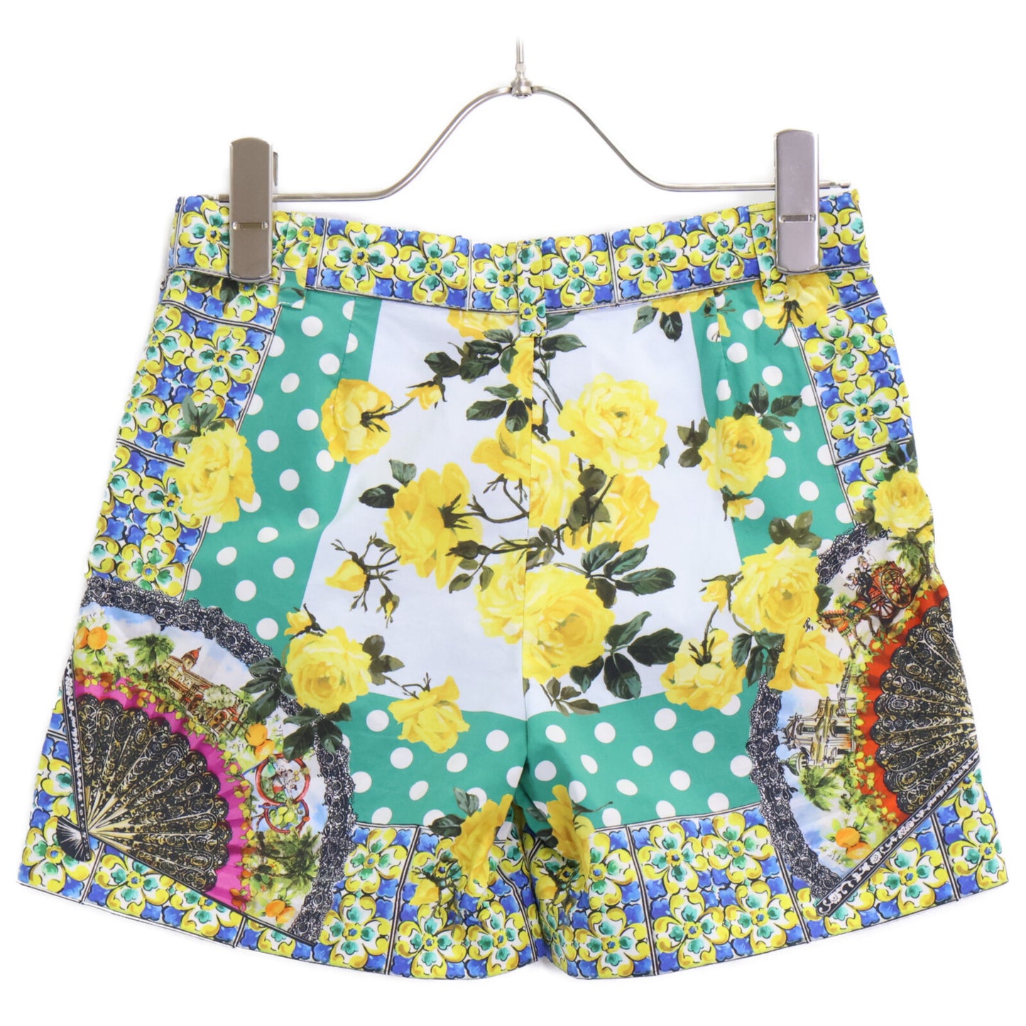 DOLCE&GABBANA ドルチェアンドガッバーナ L51Q16/FP5IW ﾏﾖﾘｶ柄ｼｮｰﾄﾊﾟﾝﾂ ボトムス 9/10