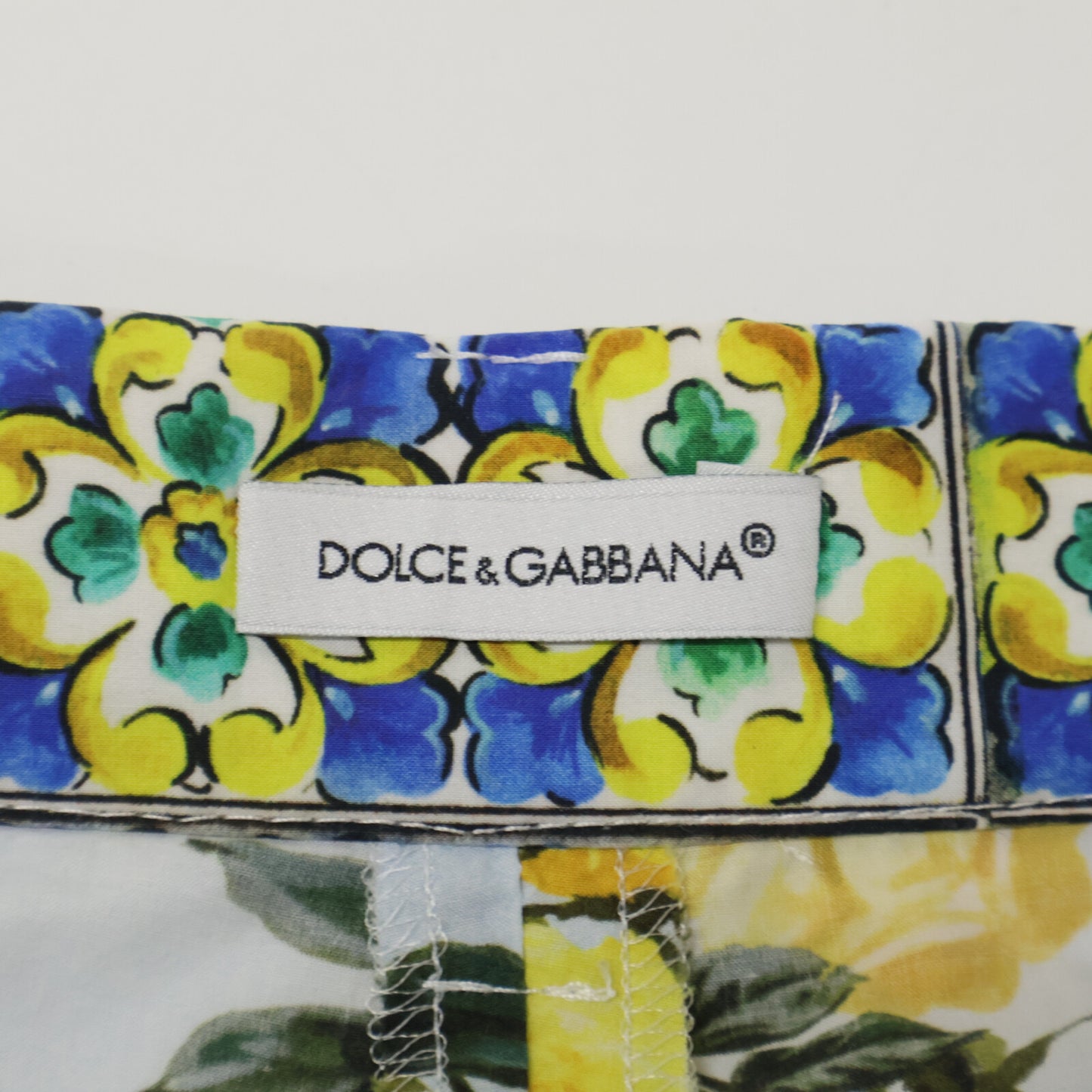 DOLCE&GABBANA ドルチェアンドガッバーナ L51Q16/FP5IW ﾏﾖﾘｶ柄ｼｮｰﾄﾊﾟﾝﾂ ボトムス 9/10