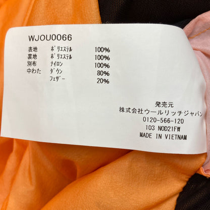 WOOLRICH ウールリッチ WJOU0066 ｺﾞｱﾃｯｸｽ ｺｰﾃﾞｭﾛｲ ﾊﾟﾌｨ ﾀﾞｳﾝﾊﾟｰｶ ジャケット S