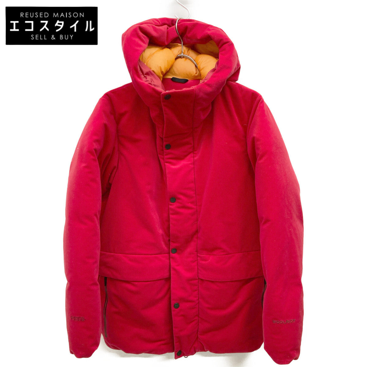 WOOLRICH ウールリッチ WJOU0066 ｺﾞｱﾃｯｸｽ ｺｰﾃﾞｭﾛｲ ﾊﾟﾌｨ ﾀﾞｳﾝﾊﾟｰｶ ジャケット S