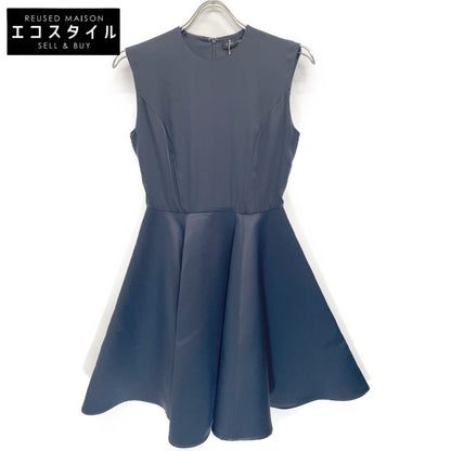 YOKOCHAN ヨーコチャン YCD-220-589 Back Gathered Cotton Dress ワンピース 38