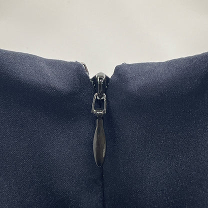 YOKOCHAN ヨーコチャン YCD-220-589 Back Gathered Cotton Dress ワンピース 38