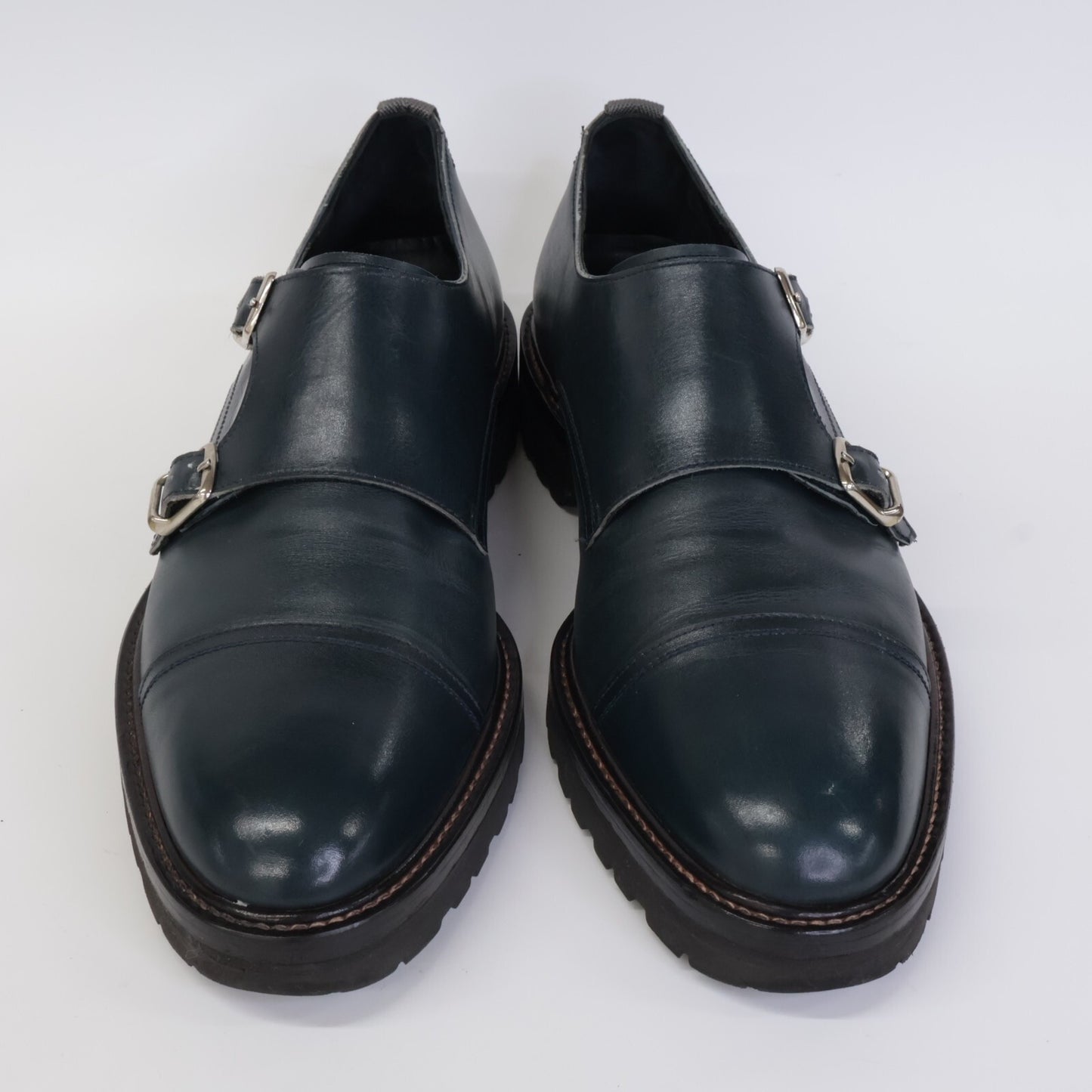 WH ダブルエイチ WH-0300 ダブルモンクストラップ シューズ 9