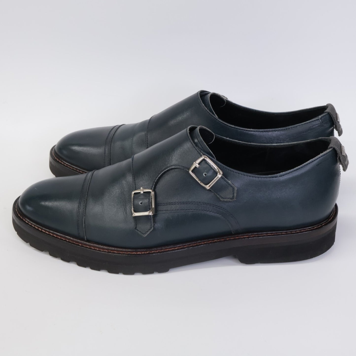 WH ダブルエイチ WH-0300 ダブルモンクストラップ シューズ 9