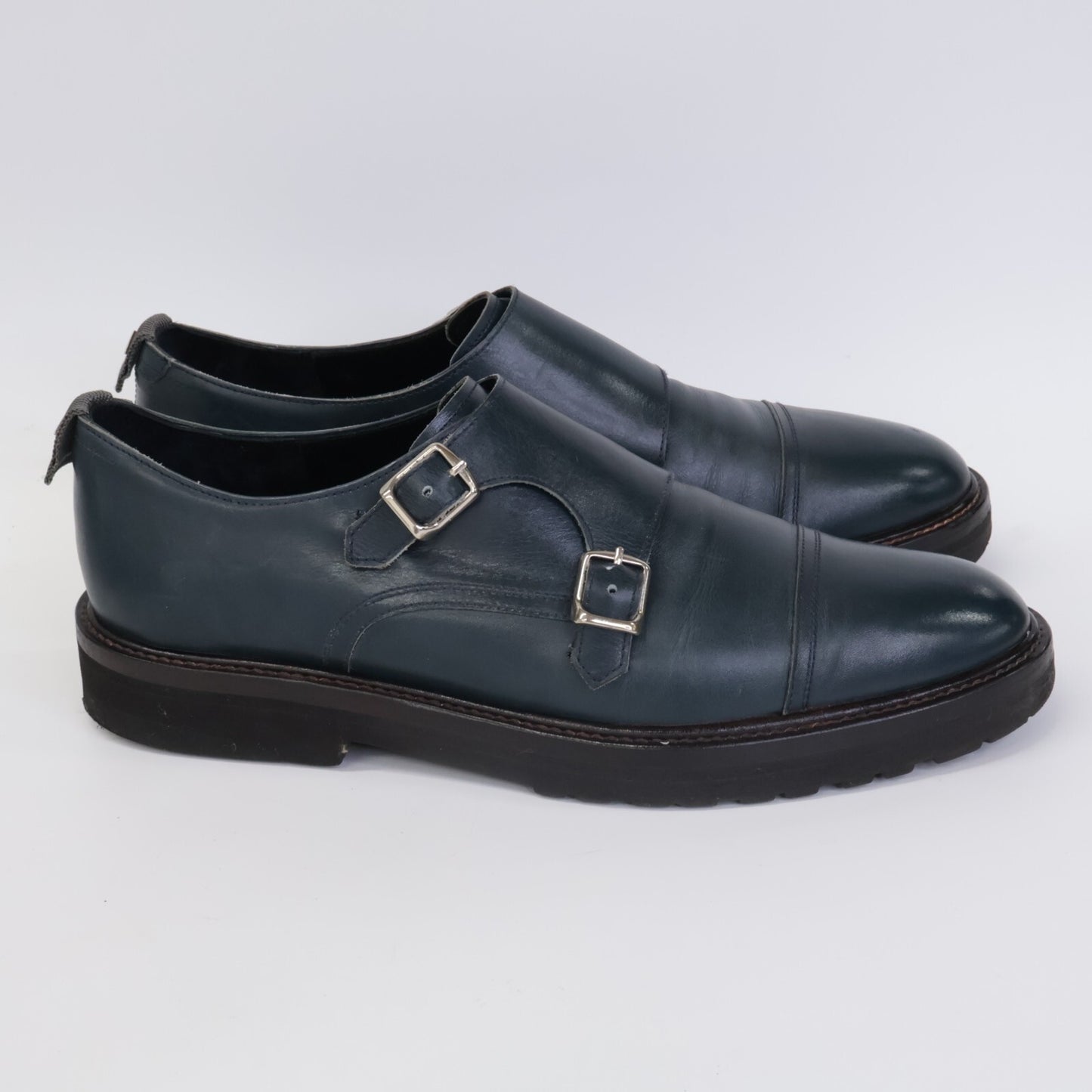 WH ダブルエイチ WH-0300 ダブルモンクストラップ シューズ 9