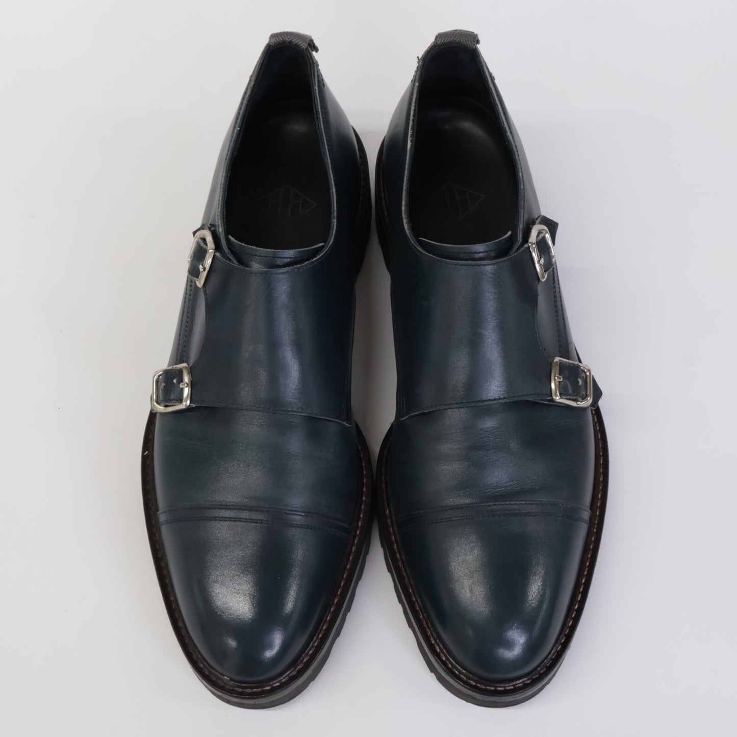 WH ダブルエイチ WH-0300 ダブルモンクストラップ シューズ 9